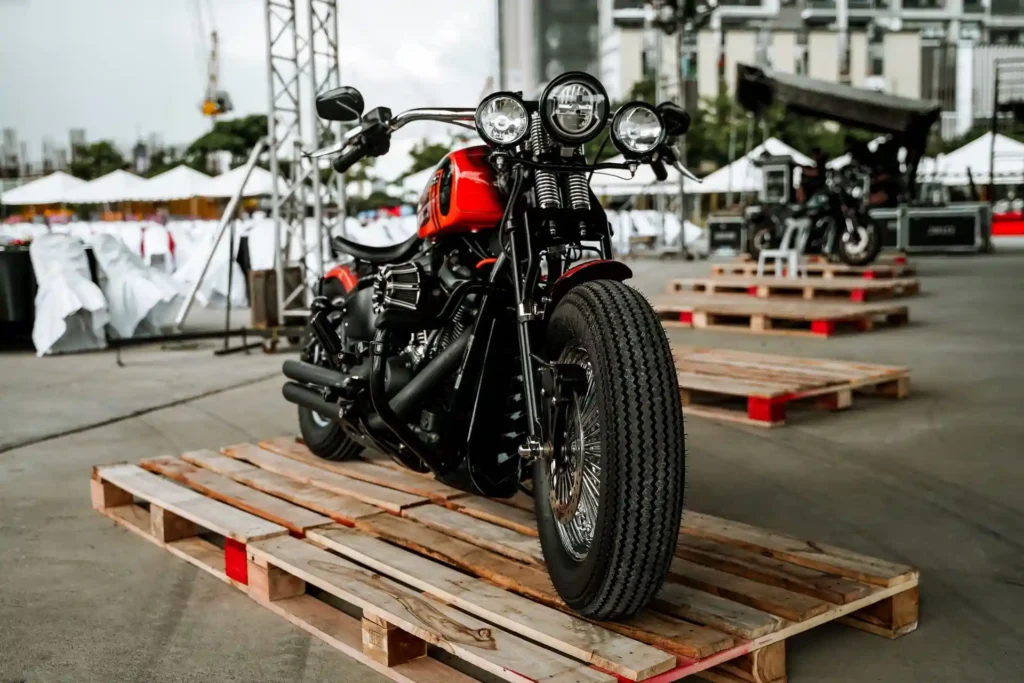 Enclosed motorcycle transport trailer for safe cross country bike shipping